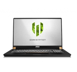 MSI WS75 RTX 5000 Intel Core i9 10th Gen laptop
